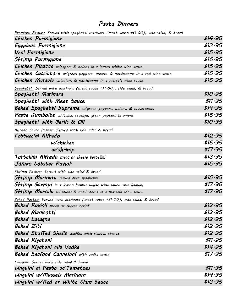 Albaro Pizzeria & Italian Restaurant Menu image 3