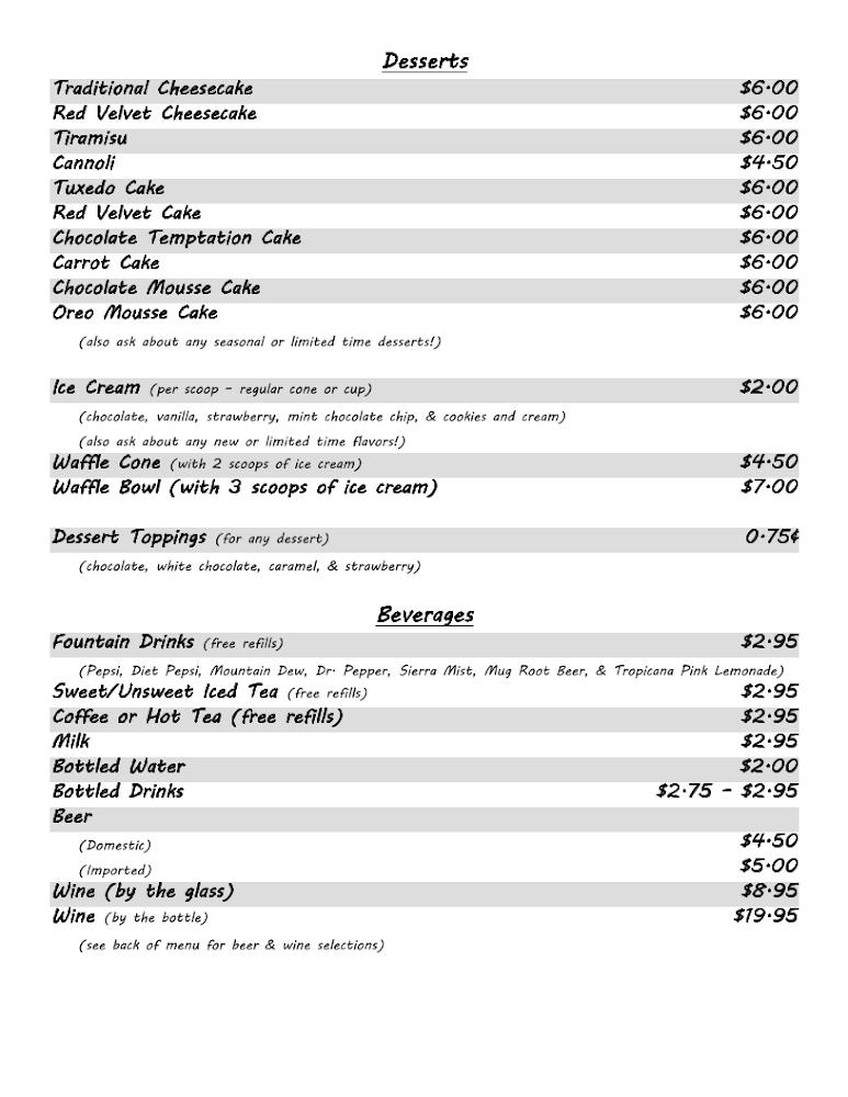Albaro Pizzeria & Italian Restaurant Menu image 4